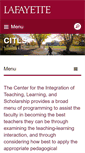 Mobile Screenshot of citls.lafayette.edu