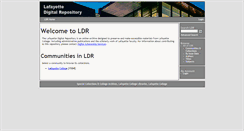 Desktop Screenshot of dspace.lafayette.edu