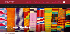 Desktop Screenshot of africana.lafayette.edu