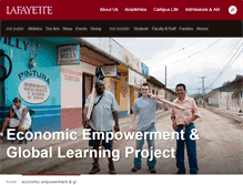 Tablet Screenshot of eeglp.lafayette.edu