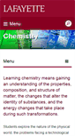 Mobile Screenshot of chemistry.lafayette.edu