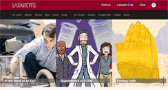 Desktop Screenshot of magazine.lafayette.edu